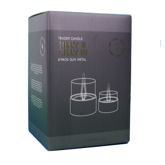 Zestaw Tenderflame: Świeca Lilly 8 + 10